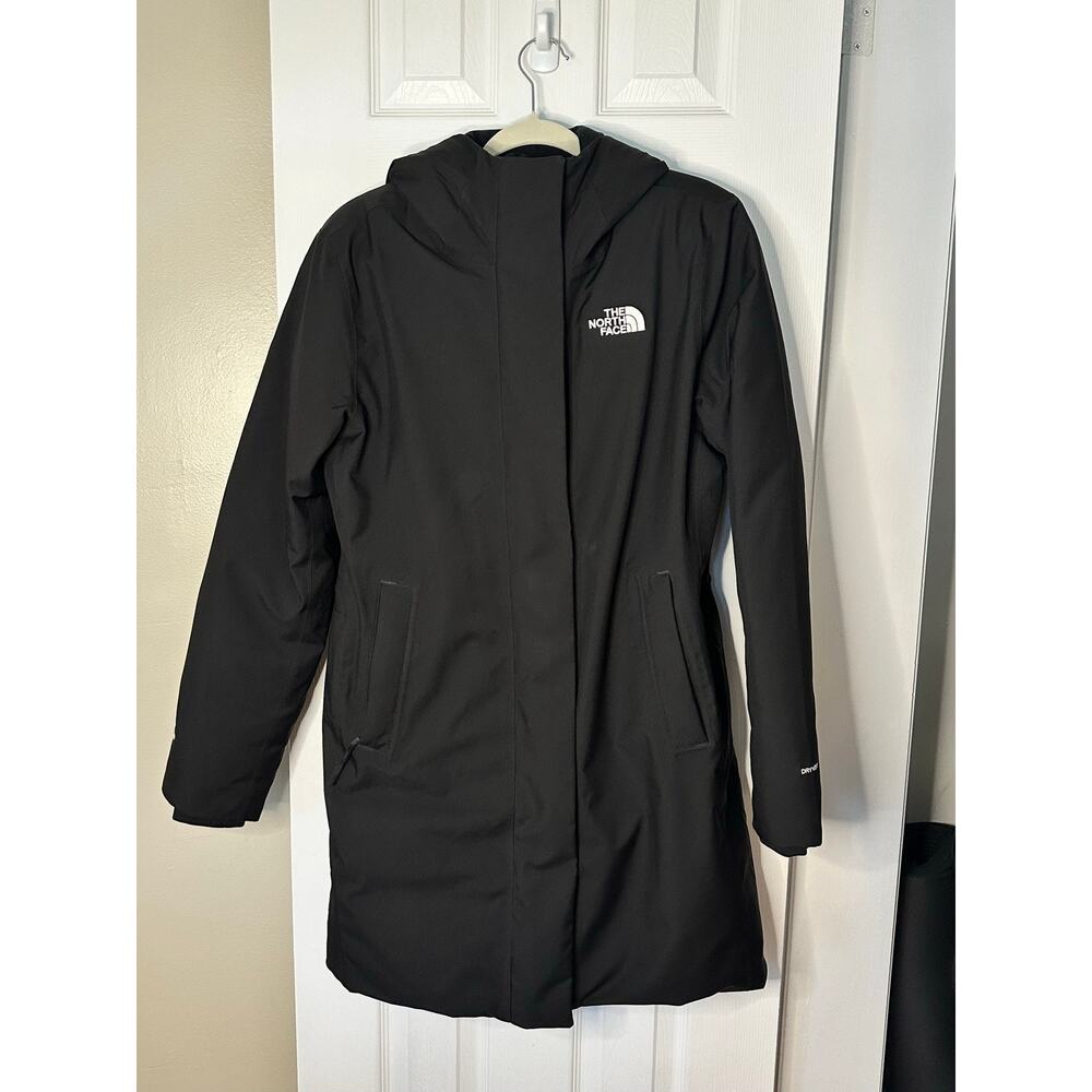 The North Face Womens Arctic Parka Waterproof Down Insulation Hood Winter Coat M - Picture 4 of 9